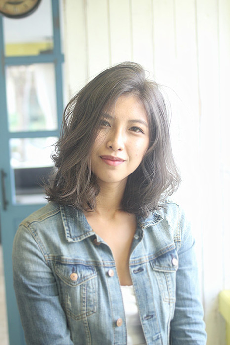 台中染髮，霧灰色髮色