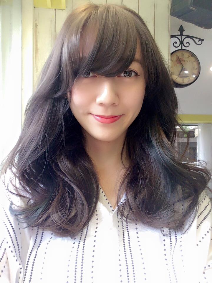 霧面咖啡髮色,台中剪髮,台中染髮