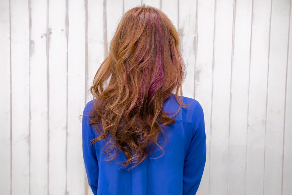 甜美個性髮色,台中剪髮,台中染髮,台中燙髮