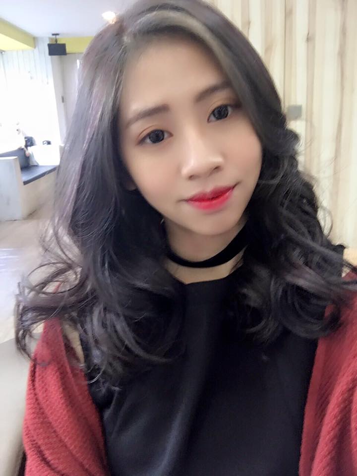 台中燙髮,台中染髮,台中剪髮,鐵灰色Mix典雅浪漫的紫色線條式挑染