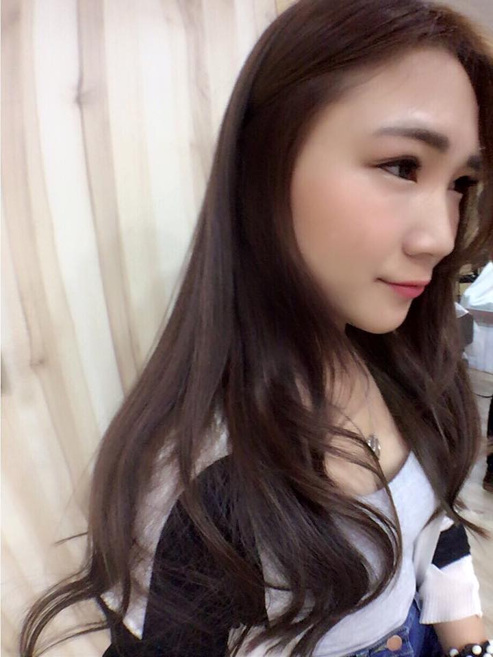 台中燙髮,台中染髮,台中剪髮,粉咖灰紫色