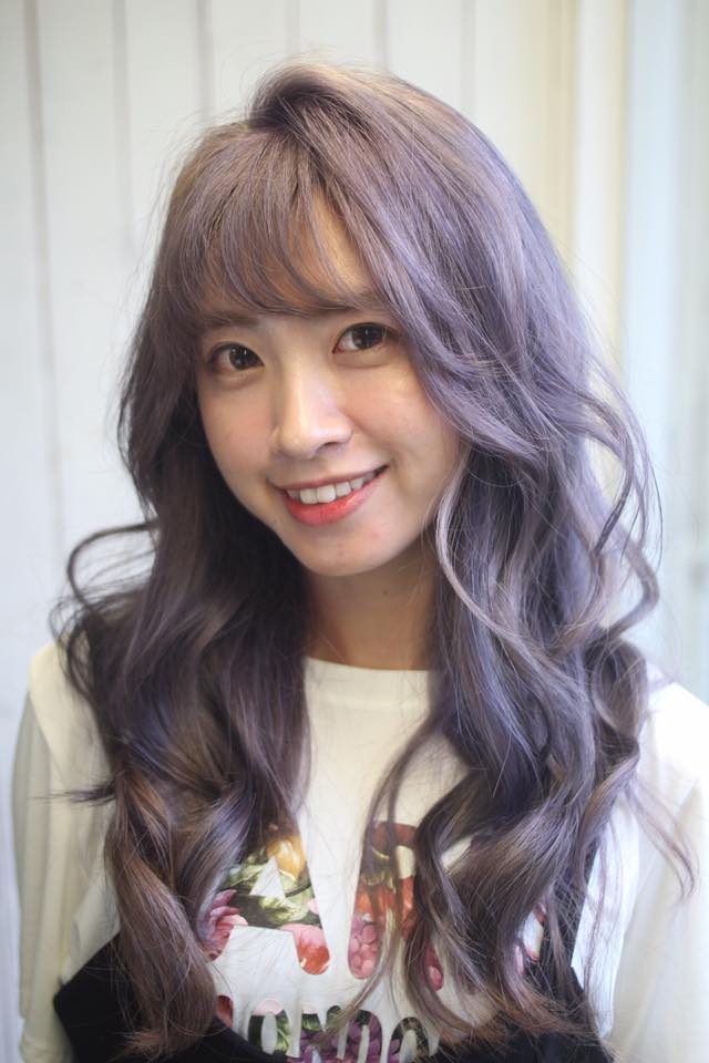 台中一中街染髮,台中燙髮,台中染髮,霧霧漸層染