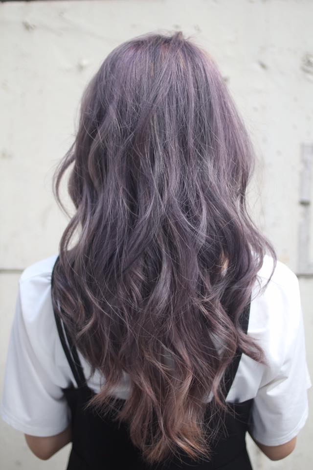 台中一中街染髮,台中燙髮,台中染髮,霧霧漸層染