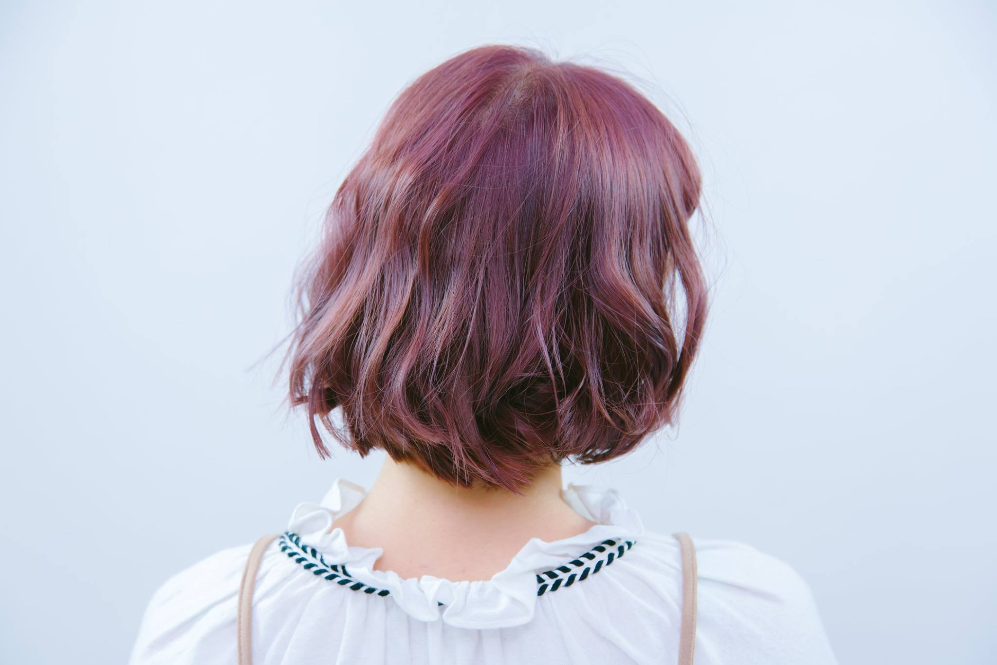 台中染髮、一中街染髮、台中燙髮、台中剪髮、珠光寶石粉髮色