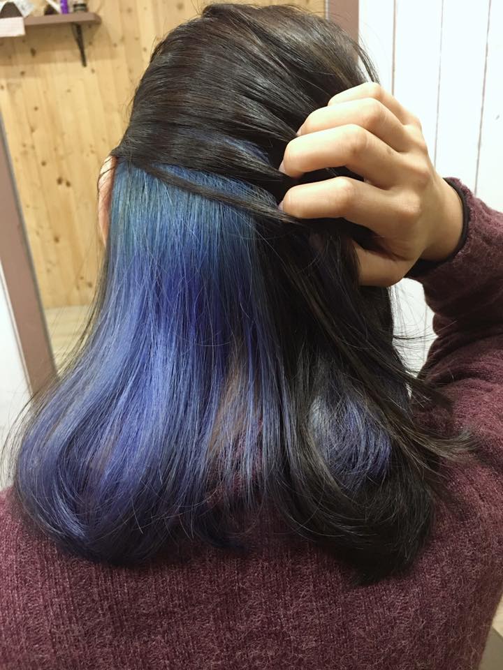 黑茶色髮色,台中染髮,台中剪髮,台中燙髮,一中街染髮推薦