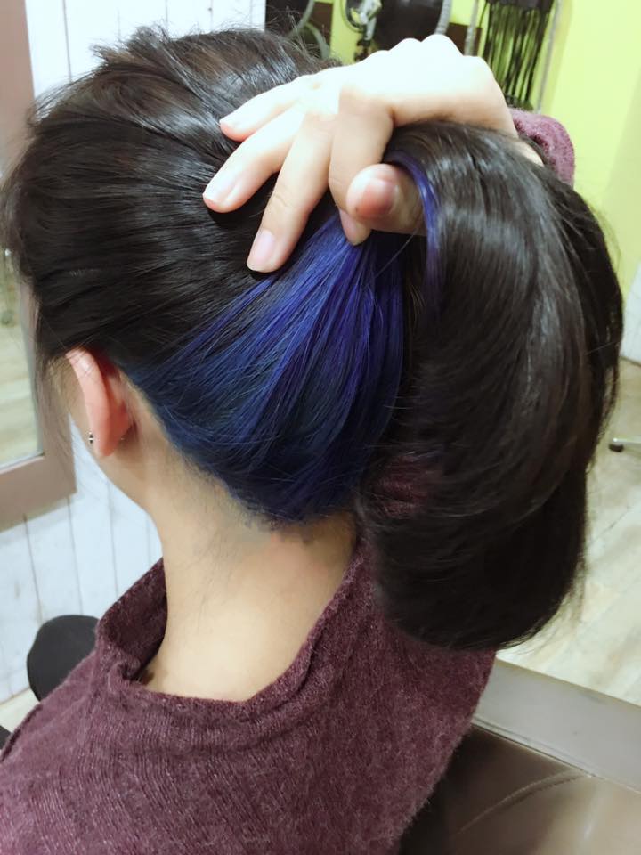黑茶色髮色,台中染髮,台中剪髮,台中燙髮,一中街染髮推薦