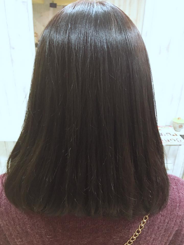 黑茶色髮色,台中染髮,台中剪髮,台中燙髮,一中街染髮推薦
