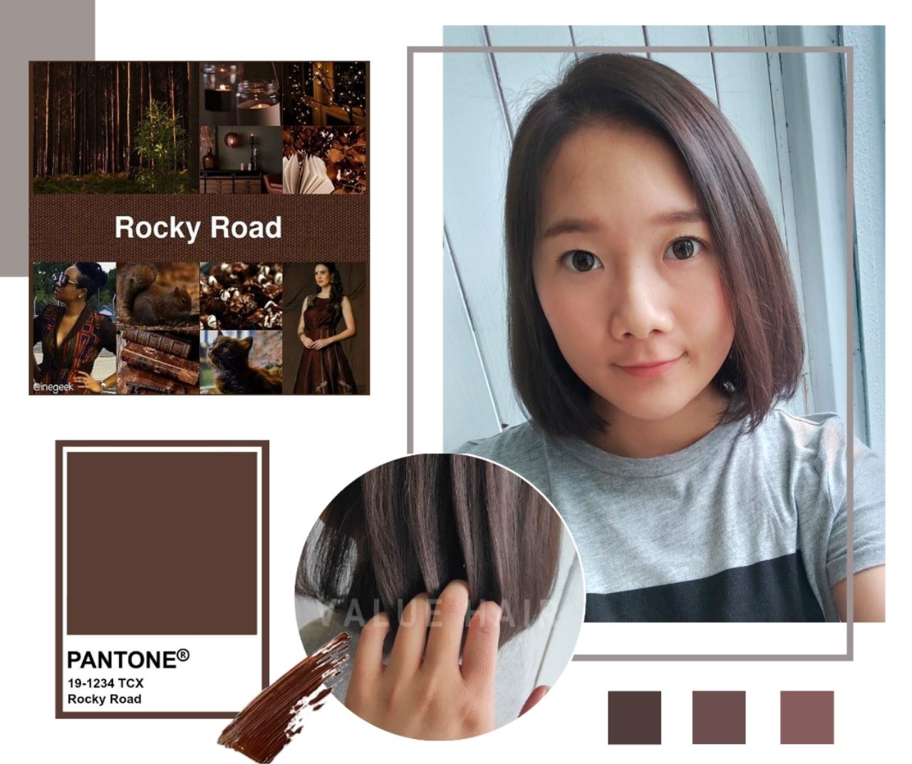 【台中染髮推薦】法式棕髮色