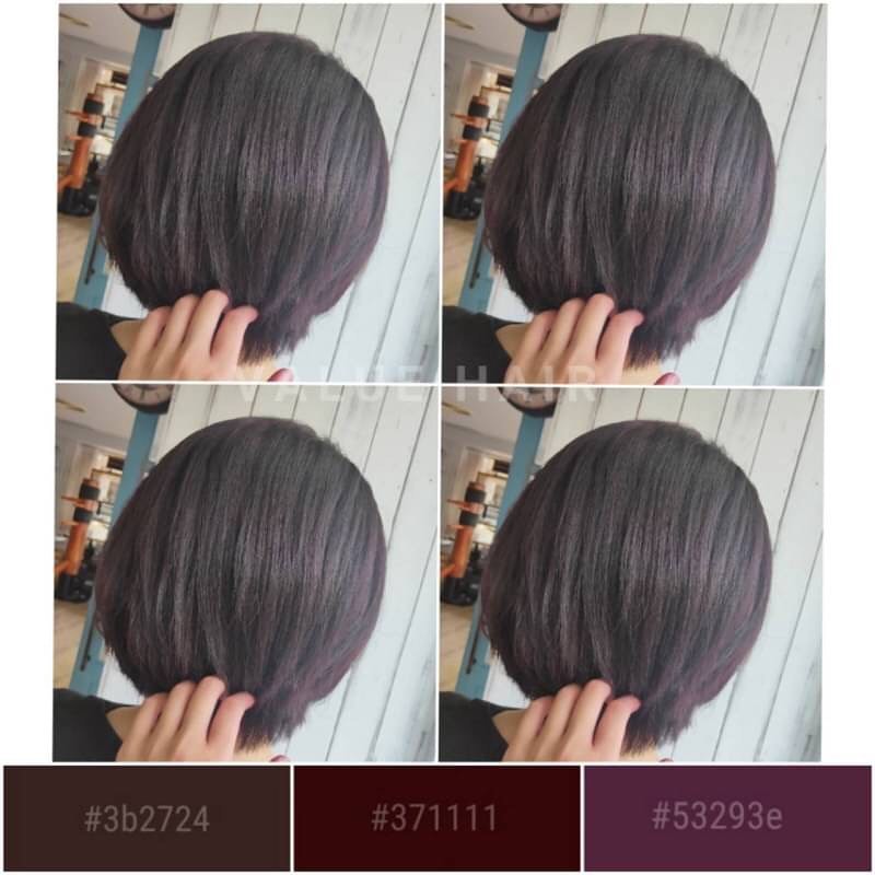 【台中染髮推薦】莓果紫色髮色