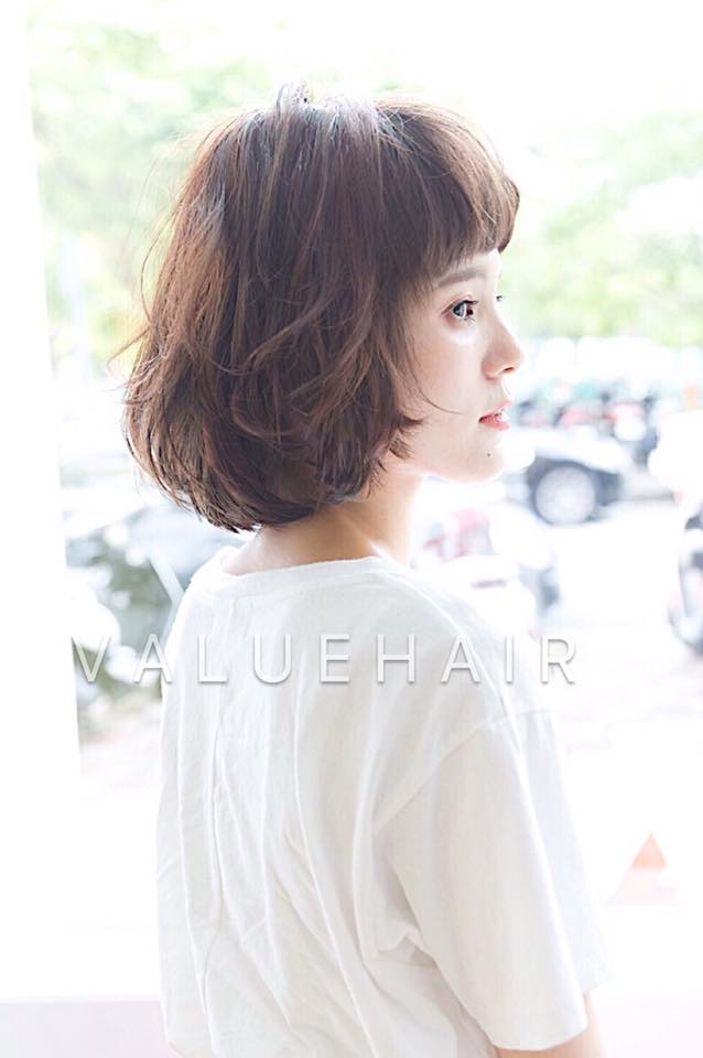 【台中染髮推薦】日系微捲髮 -莫夫色調髮色