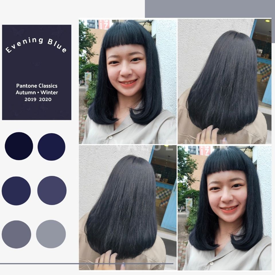 【台中染髮推薦】暮藍髮色