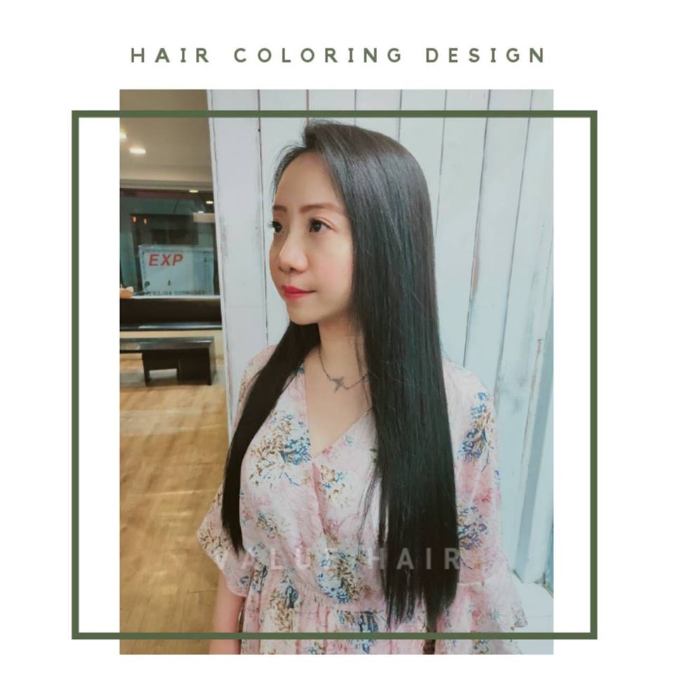  【台中染髮推薦】霧面質感 #夜幕綠髮色