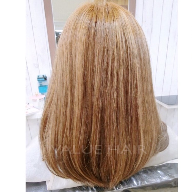 【台中染髮推薦】附有光澤的霧感珊瑚棕髮色