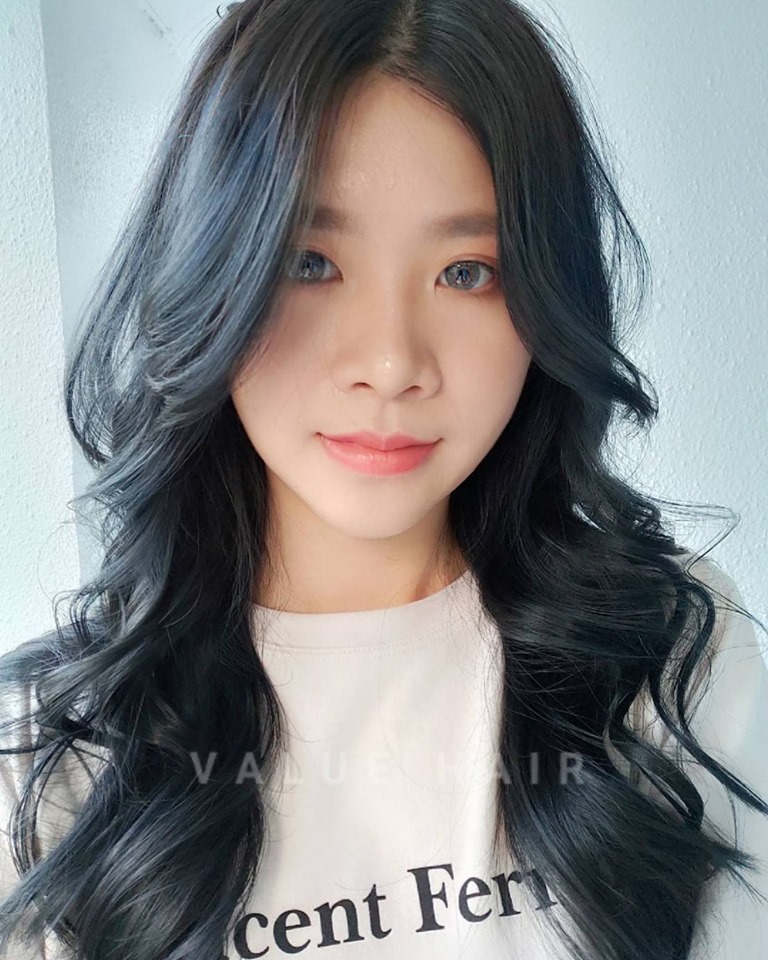 【台中染髮推薦】牛仔海軍藍髮色