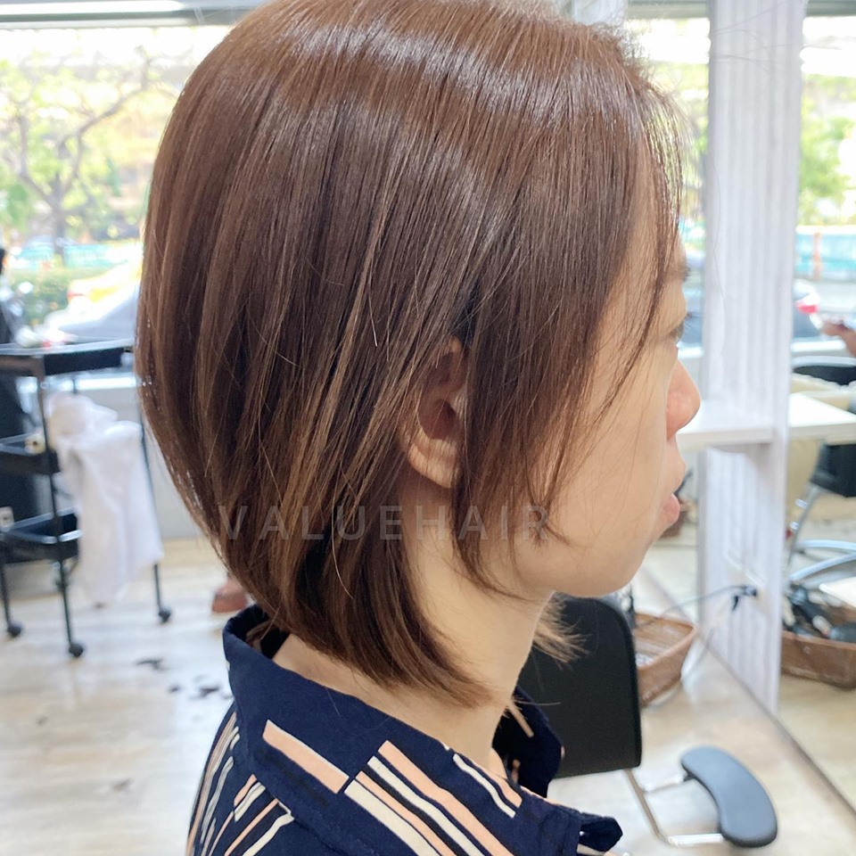 【台中染髮推薦】霧紫棕髮色