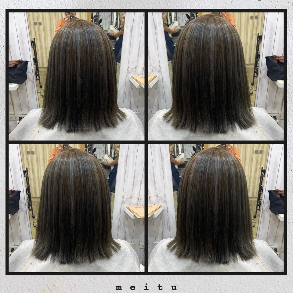 【台中染髮推薦】星空灰棕髮色