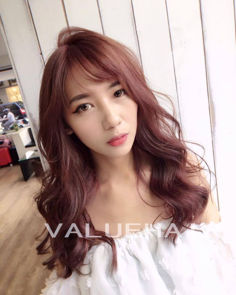 【台中染髮推薦】莓果粉髮色