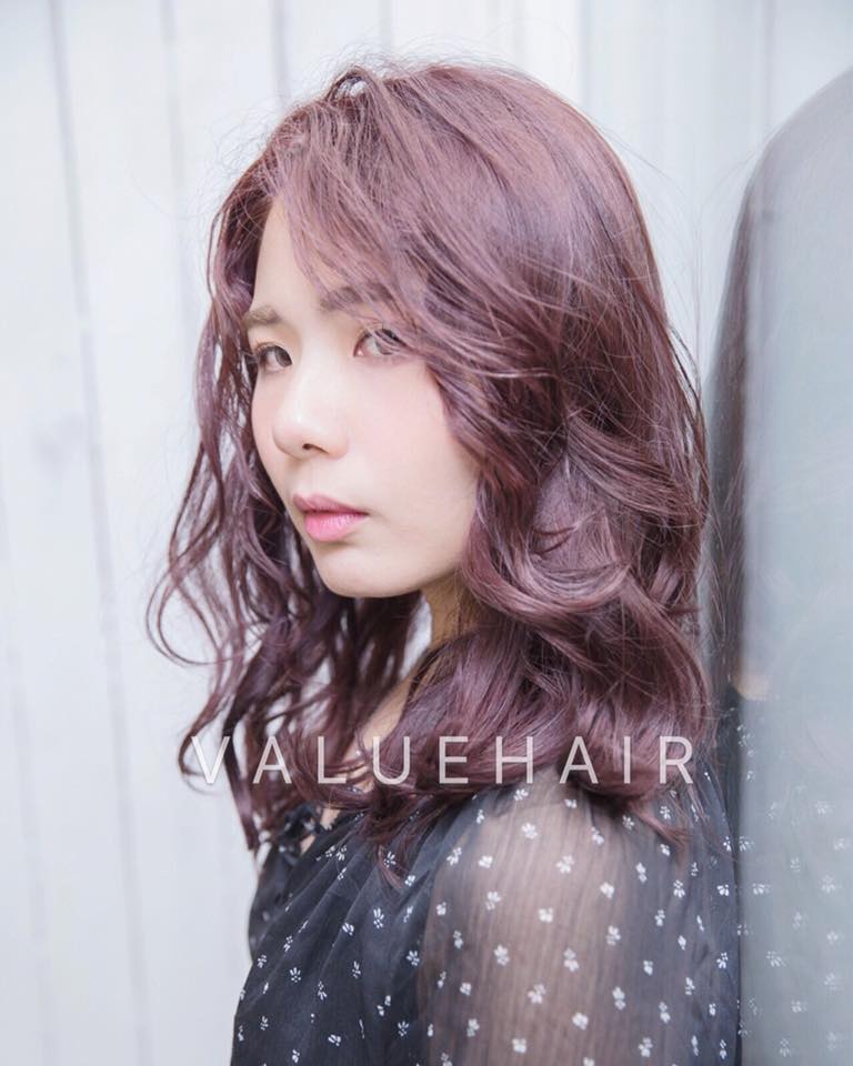 【台中染髮推薦】迷漫粉紅髮色
