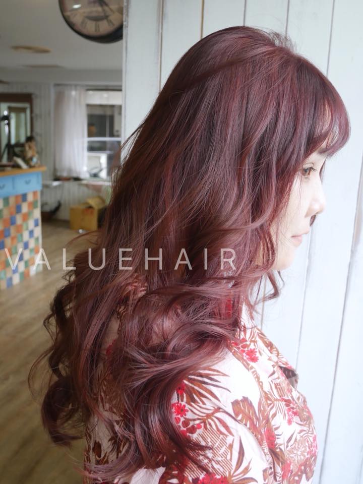 【台中染髮推薦】鐵鏽紅色調髮色