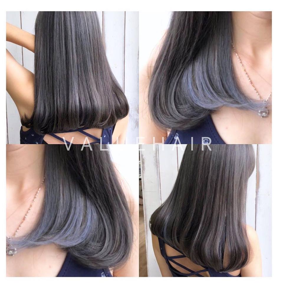 【台中染髮推薦】冰河藍髮色