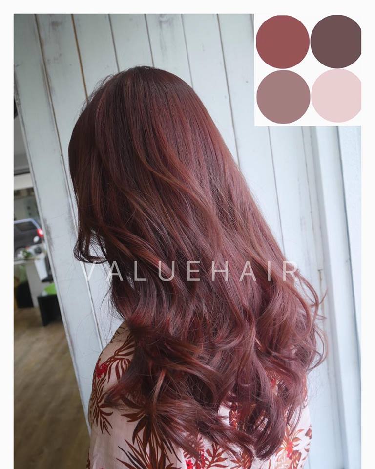 【台中染髮推薦】鐵鏽紅色調髮色