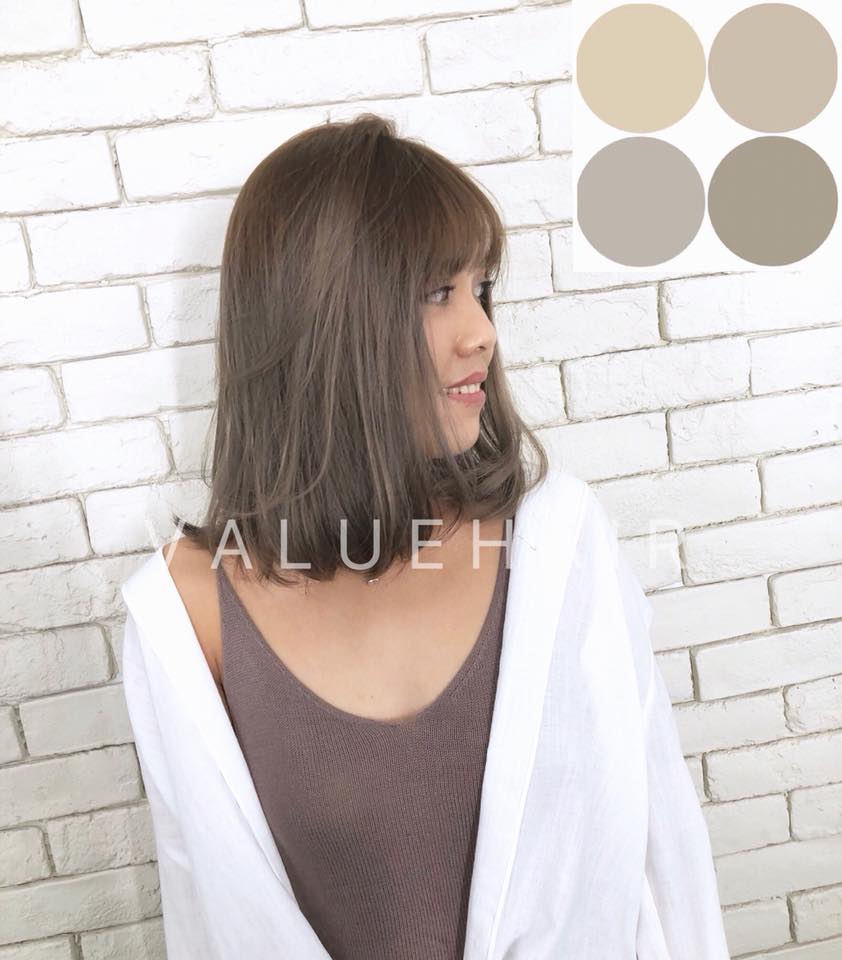 【台中染髮推薦】卡其灰髮色