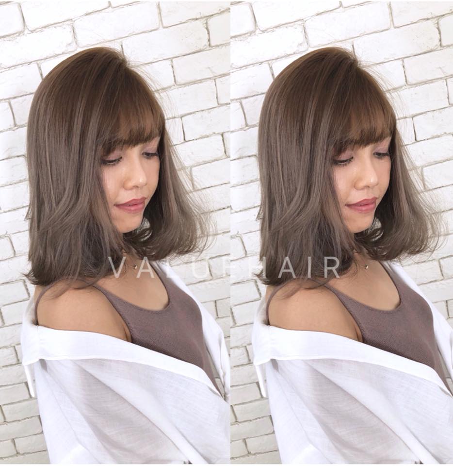 【台中染髮推薦】卡其灰髮色