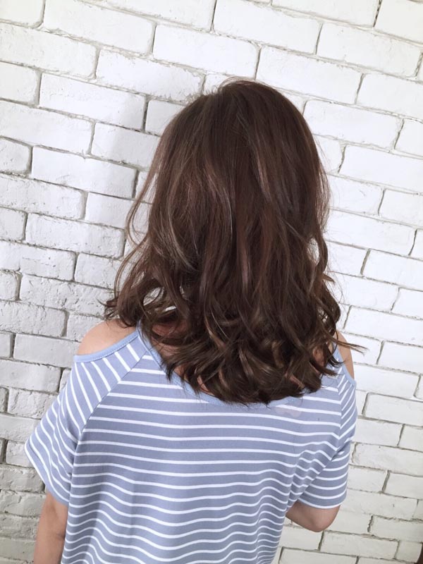 台中染髮推薦迷霧棕髮色,台中剪髮、台中燙髮推薦