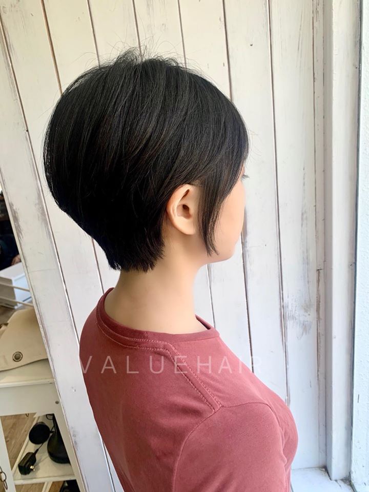 【台中剪髮】修顏短髮