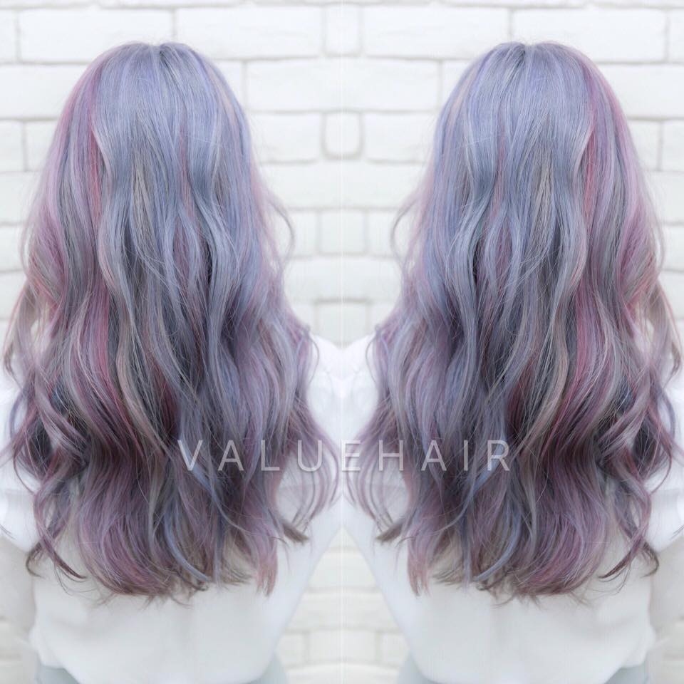 【台中染髮推薦】粉霧獨角獸髮色