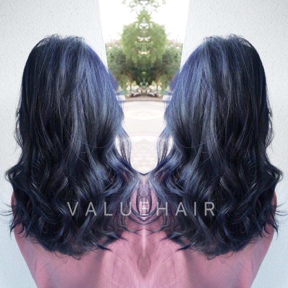 【台中染髮推薦】星空藍髮色