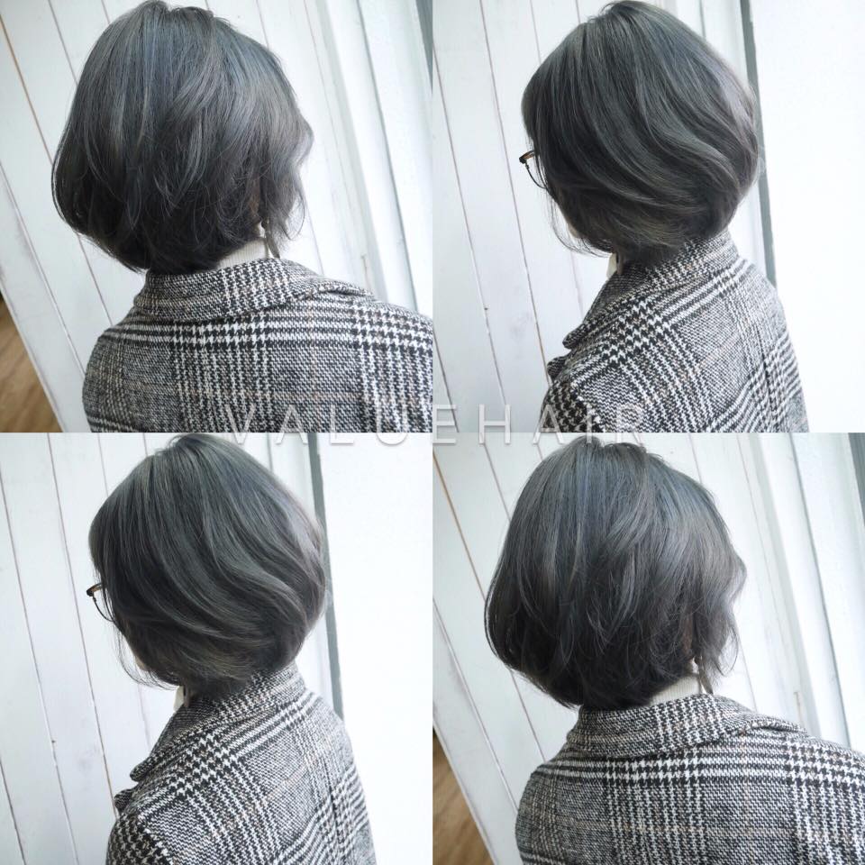 【台中染髮推薦】青木灰髮色