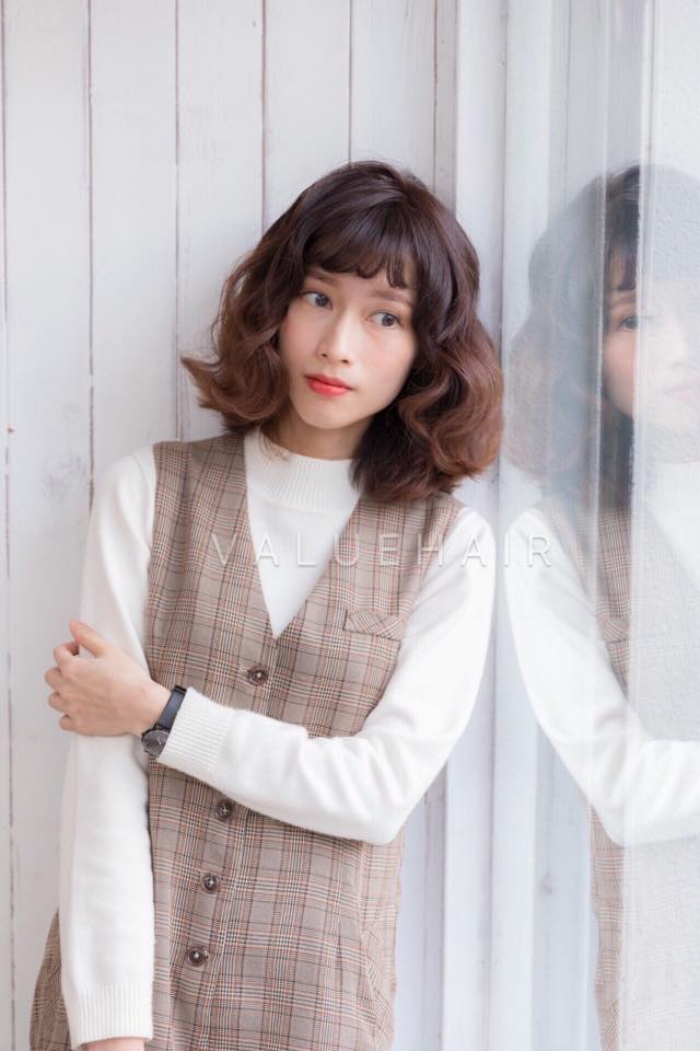 【台中燙髮推薦】韓系水波紋捲髮造型