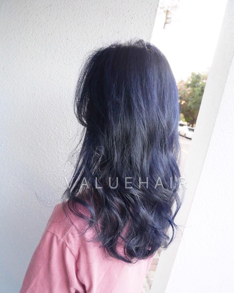 【台中染髮推薦】星空藍髮色