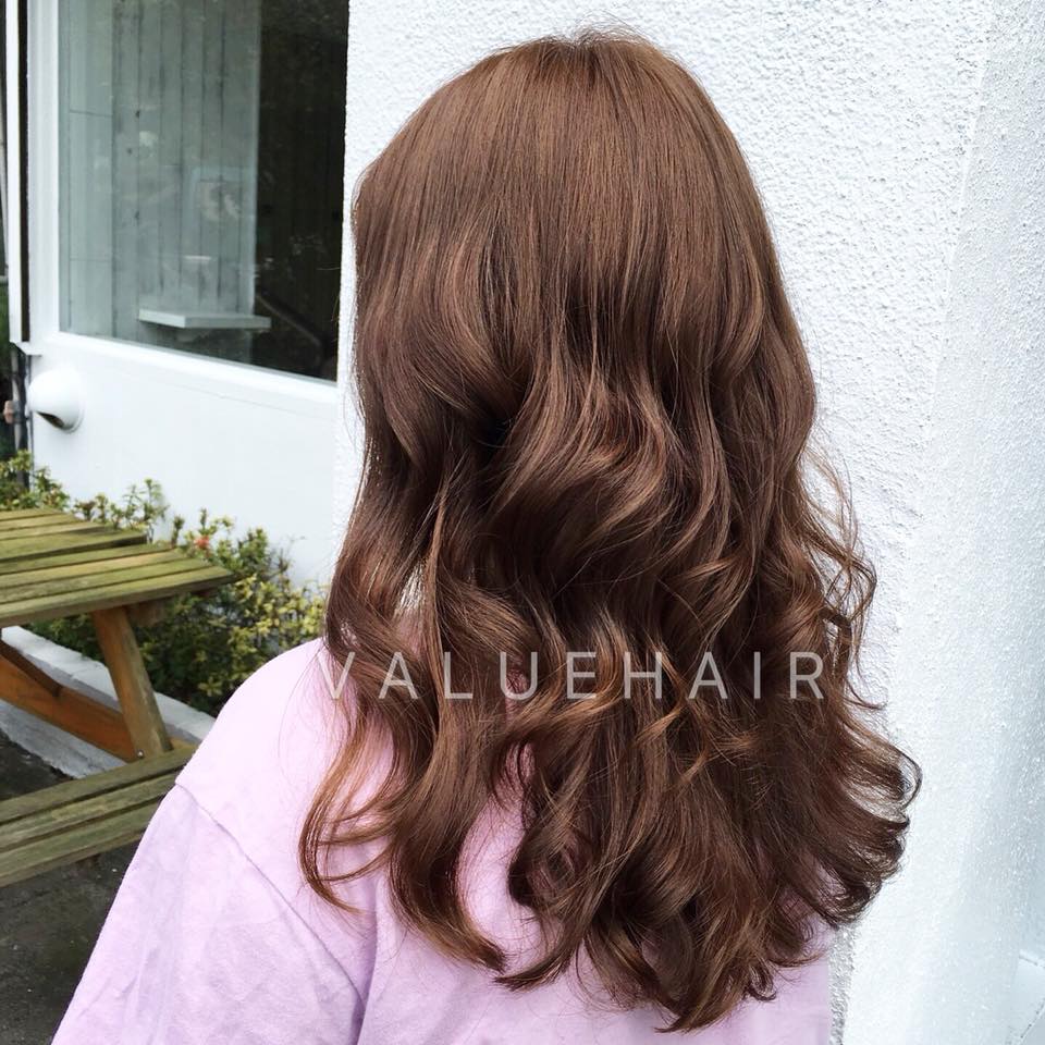 【台中染髮推薦】奶茶棕髮色
