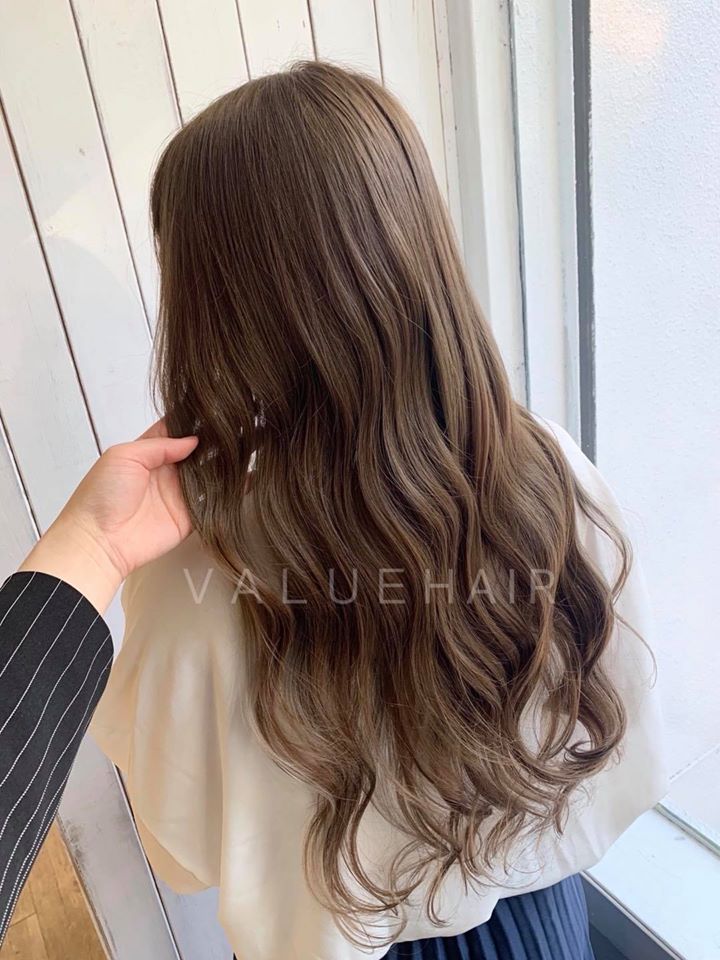 【台中染髮】奶茶色髮色
