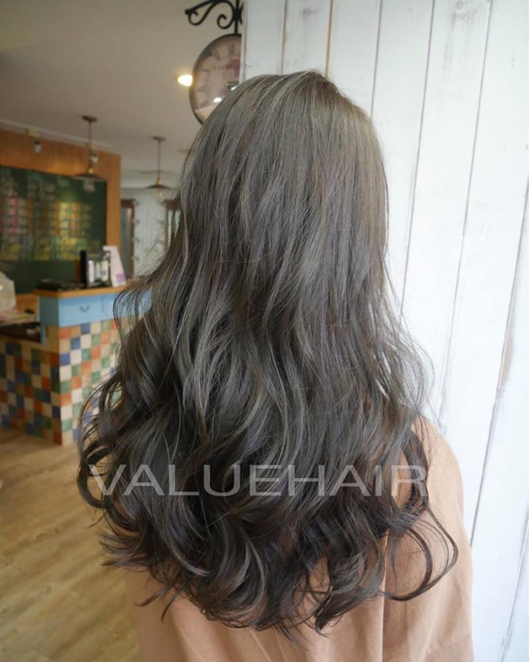 【台中染髮推薦】外國人髮色 -深邃灰棕