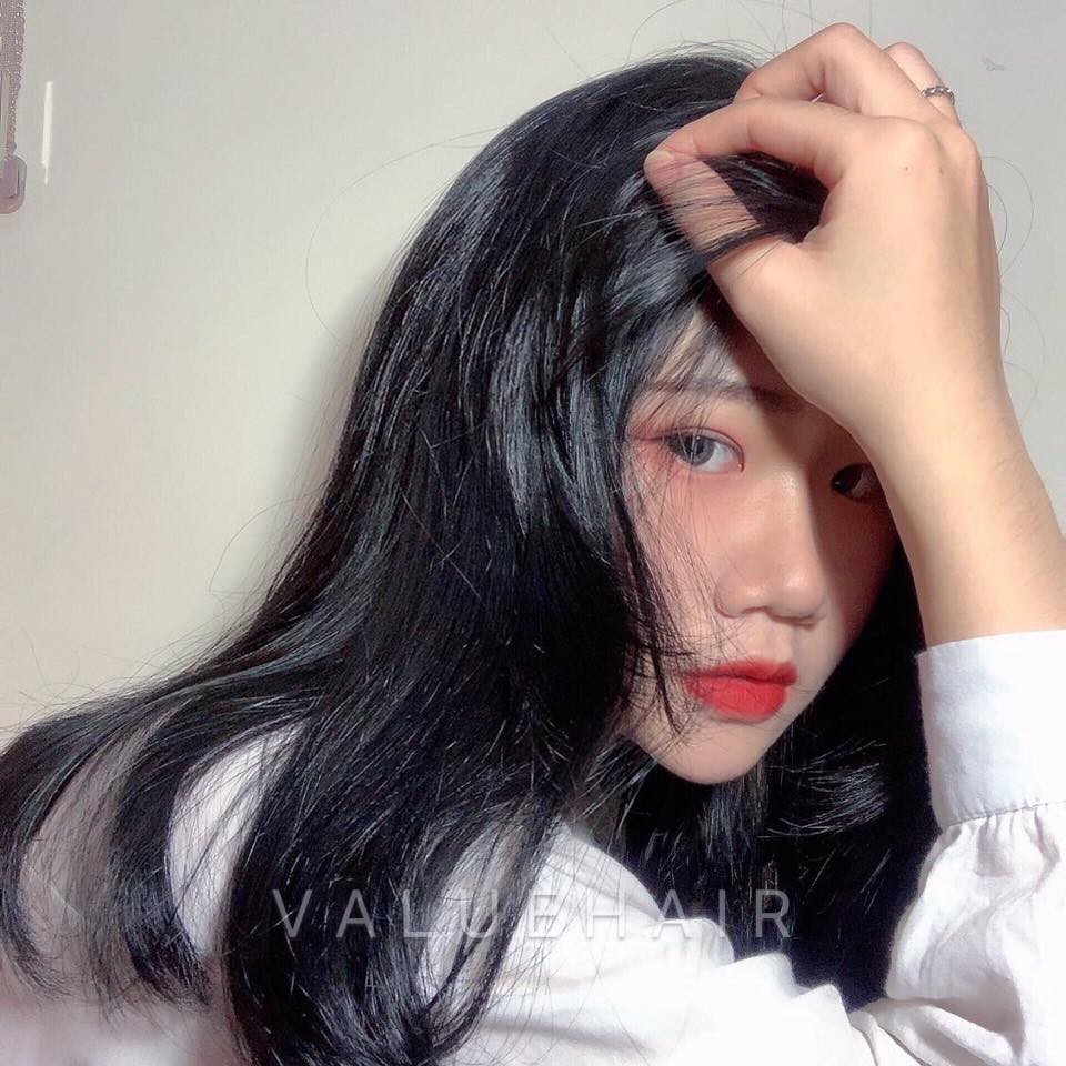 【台中染髮推薦】墨藍色髮色