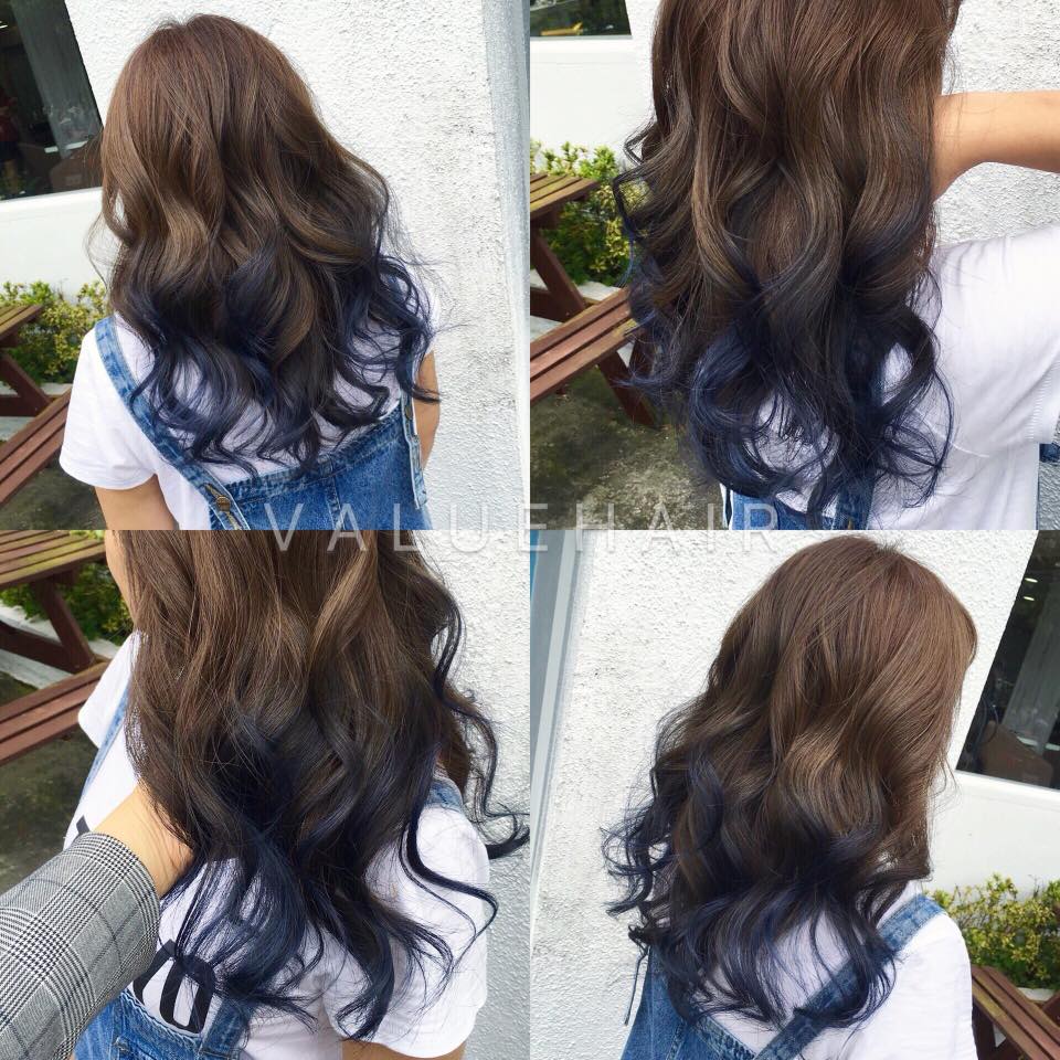 【台中染髮推薦】丹寧藍裙擺