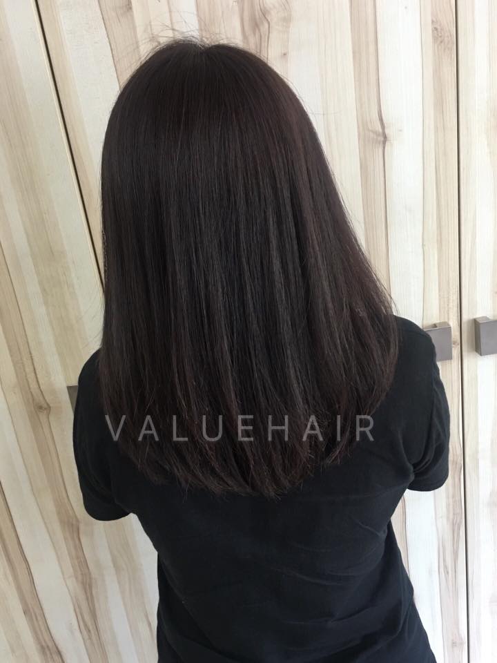 【台中染髮推薦】黑茶色髮色