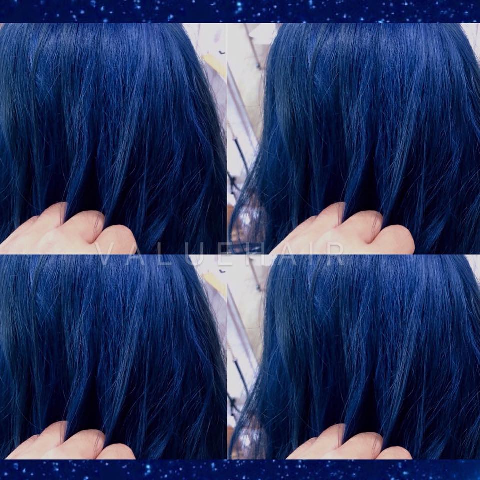 【台中染髮推薦】星空藍髮色