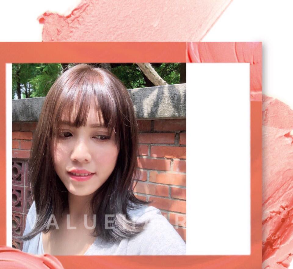 【台中染髮推薦】夏日冷橘佐藍灰光影線條