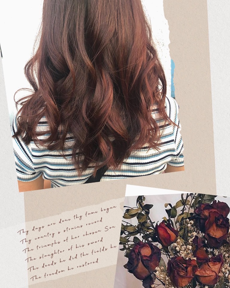 【台中染髮推薦】不飽和的乾燥花髮色 