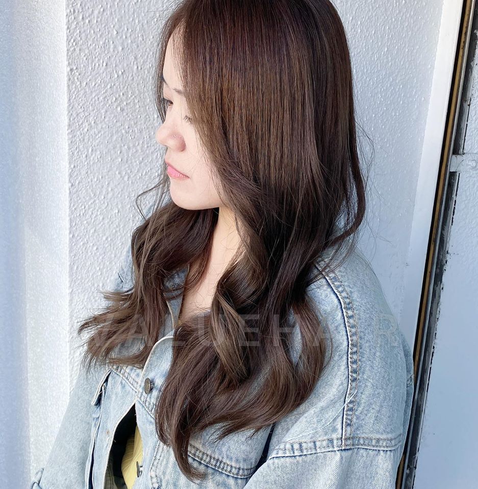 台中染髮霧灰棕～超美的仙女氣質