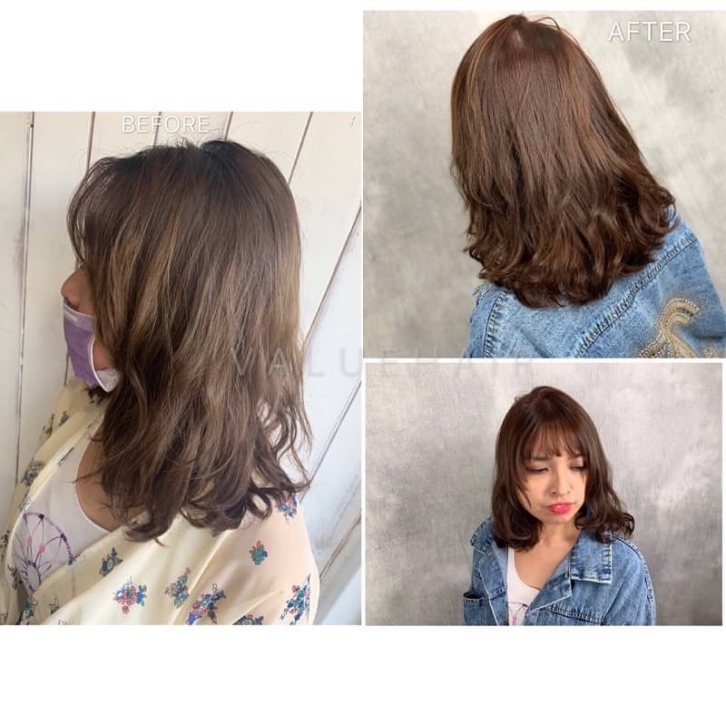 【台中染髮】霧棕色系/質感色調