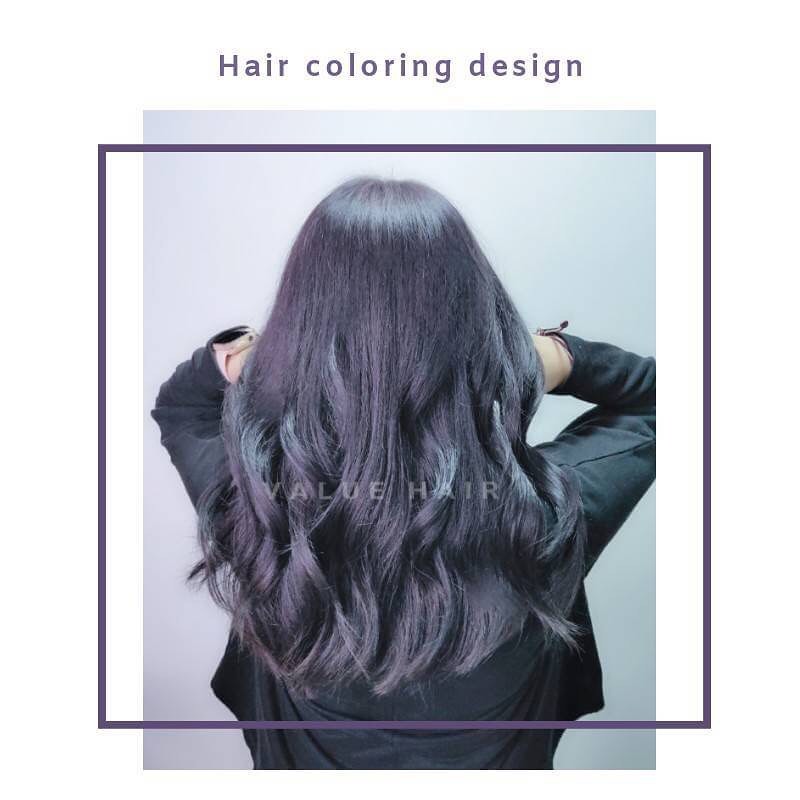 【台中染髮推薦】暮紫色髮色