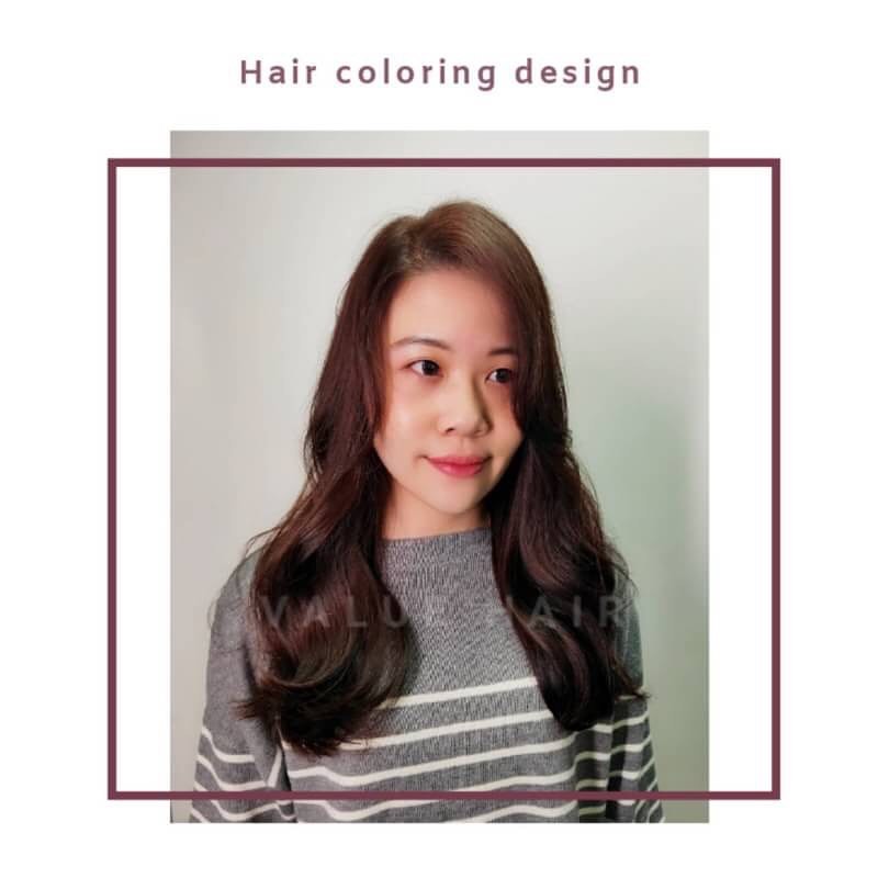 【台中染髮】莓果楓糖棕髮色