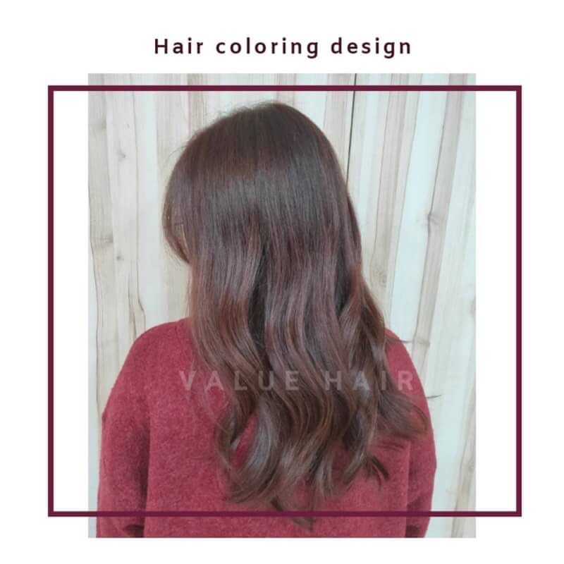 【台中染髮推薦】冷調栗棕髮色