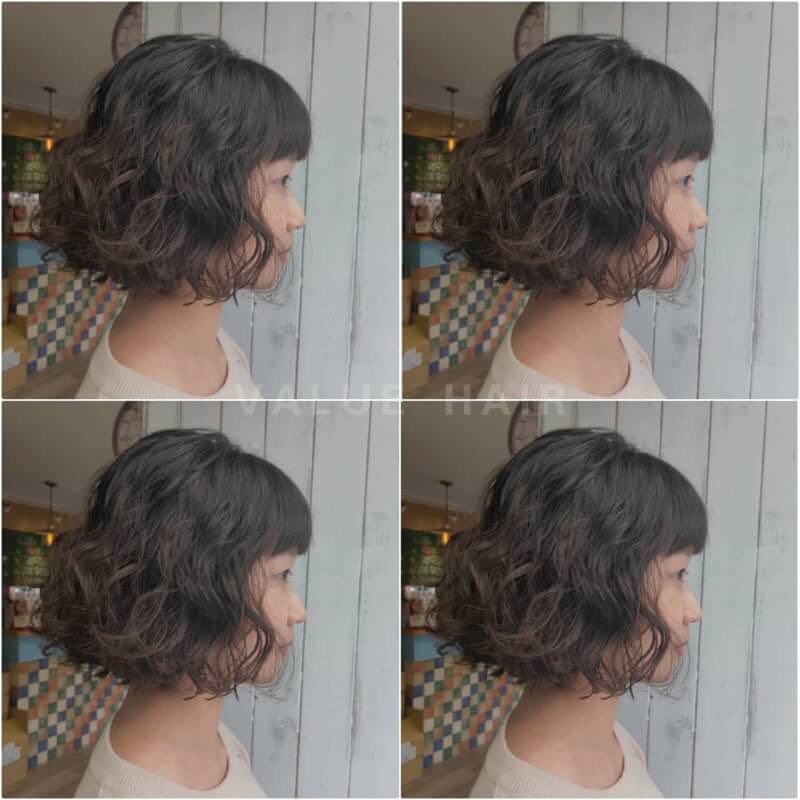 【台中染髮推薦】QQ泡麵復古捲