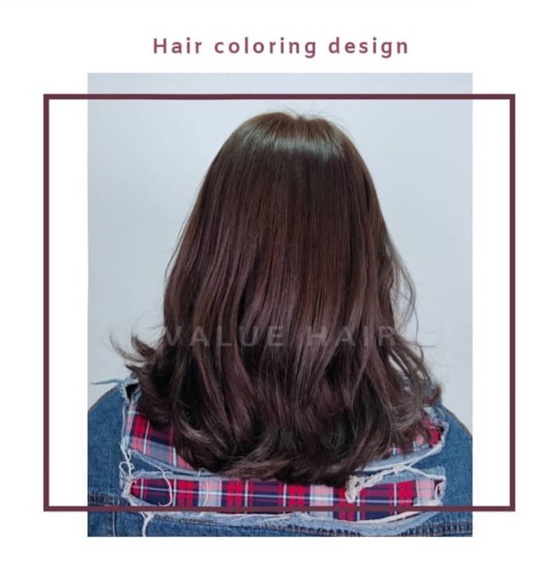 【台中染髮推薦】顯白.超仙-莓果色髮色